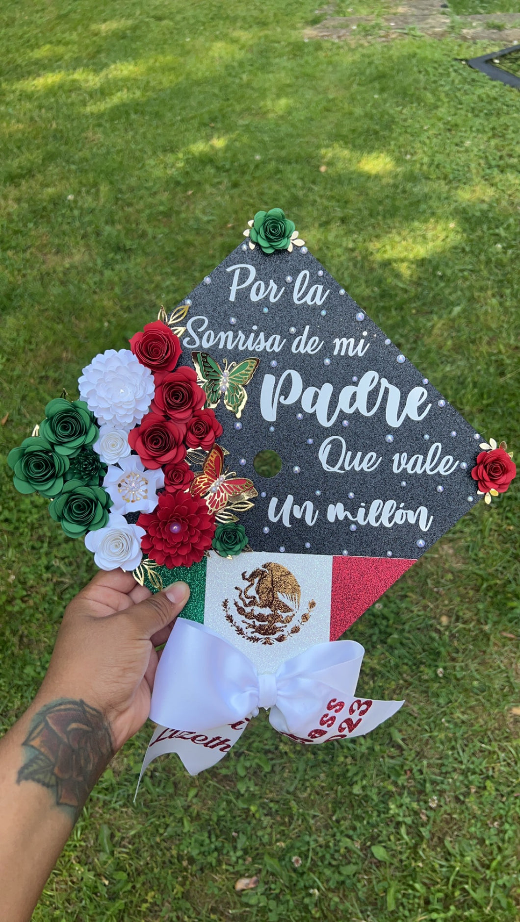 Mexico Grad Cap Topper