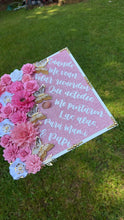 Load image into Gallery viewer, Pink &amp; White Grad Cap
